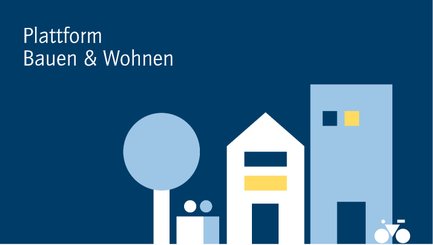 Key Visual des Projekts zeigt eine illustrierte Stadt